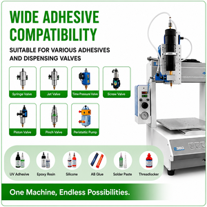 Dispensador de Pegamento Automático CNC de 3 Ejes para Escritorio, Robot Dispensador para Aplicaciones de Componentes de Automóviles - Product Image 5