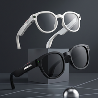 Lunettes d'enregistrement IA modernes avec vidéo anti-tremblement 1080P et son stéréo AAC pour la création de contenu