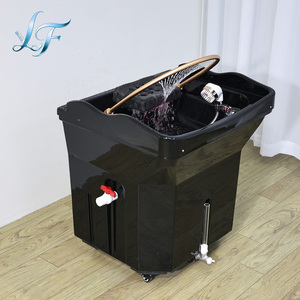 Çok Fonksiyonlu Su Depolama Özellikli Mobil Baş Spa Lavabosu Taşınabilir Saç Yıkama Lavabosu Şampuan Lavabosu - Product Image 5