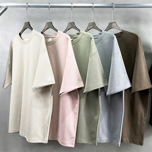 Camisetas casuales lisas a granel, camisetas de hombre unisex con logotipo de tu marca personalizada - Product Image 3