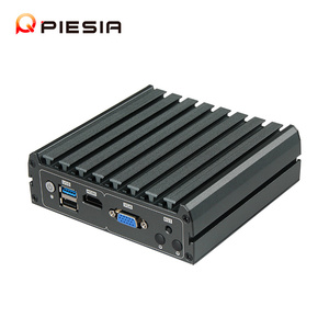 Piesia giá rẻ Celeron j4125 J1900 Mini PC Quad Core 4 LAN Barebone Router Linux OS không quạt tường lửa Máy tính để bàn nano mini máy tính - Product Image 2