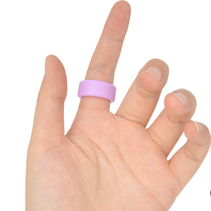 Anillo de silicona Anillo de dedo de goma de silicona en varios colores. - Product Image 1