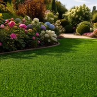 Gazon synthétique en gros 20mm 30mm 40mm avec support en PU vert, pelouse artificielle pour aménagement paysager et tapis de jardin