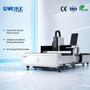 NOUVEAU 2022 Gweike <span class=keywords><strong>Laser</strong></span> 1000W 1500W <span class=keywords><strong>Machine</strong></span> de découpe <span class=keywords><strong>laser</strong></span> à fibre CNC LF3015E Pro pour aluminium, carbone et acier inoxydable - Product Image 3