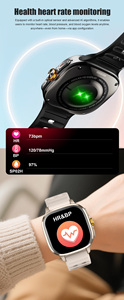 นาฬิกาสมาร์ทวอทช์ฟิตเนสกันน้ำ IP67 หน้าจอ <span class=keywords><strong>2.14</strong></span> นิ้ว กล้องคู่ รองรับซิมการ์ด 4G - Product Image 3