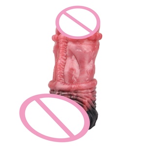 2025 Wholesale Fantasy Horse <b>Dildo</b> Style Male Masturbator Cup with Realistic Design and Dual Soft Channels - Product Image 2