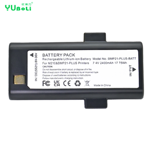 Batterie d'imprimante Li-ion 17,76 Wh 7,4 V 2400 mAh pour <span class=keywords><strong>Brady</strong></span> BMP21-PLUS-BATT, compatible avec l'imprimante d'étiquettes BMP21-PLUS-BATT M210 BMP21-PLUS - Product Image 2