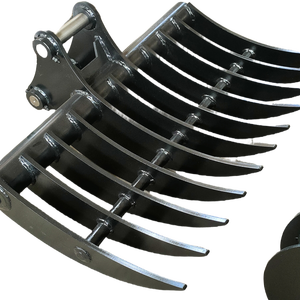 Vente en gros de râteau de racine d'excavatrice RIBETTER pour les excavatrices 4-32t utilisation de construction de ferme et de défrichement - Product Image 5