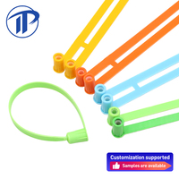 PN-PS2304 Scellés en plastique personnalisés numérotés Scellés en plastique à verrouillage personnalisés pour les compagnies aériennes