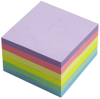 Bon marché Adhésif fort Coloré Super Sticking Power Bloc-notes à mémoire Ensemble de notes autocollantes
