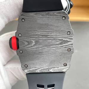 New Luxury 3501NTPT Carbon Fiber Integrated Movement Tonneau-shaped Men's Business Sports Diving <b>Mechanical</b> <b>Watch</b> 20mm Band - Product Image 5