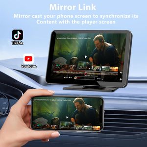 Nhà máy trong kho xách tay không dây Carplay Màn hình 7 inch đa phương tiện <span class=keywords><strong>Player</strong></span> cho Apple Carplay Android Auto Car <span class=keywords><strong>DVD</strong></span> <span class=keywords><strong>Player</strong></span> - Product Image 5
