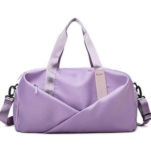 Muestra Gratis 2023 Bolsa Deportiva para Mujer con Compartimento Separado para Zapatos Húmedos y Secos, Gran Capacidad, Bolsa de Mano para Viajes al Aire Libre - Product Image 5