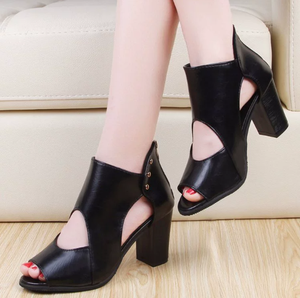 <span class=keywords><strong>Sandalias</strong></span> <span class=keywords><strong>Romanas</strong></span> de Tacón Alto con Diseño Peep Toe para Mujer, Última Moda en Calzado - Product Image 1