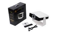 JUNUO 2026 Nouveau Modèle Privé Économique 500 ANSI Lumens Projecteur J500 Android 14 1080P 500 ANSI Lumens