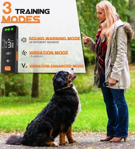 Collar de Adiestramiento para Perros con Vibración y Control Remoto, Certificado UKCA y CE, Sin Descargas, Resistente al Agua, Dispositivo Corrector de Comportamiento y Disuasivo de Ladridos para Perros - Product Image 2