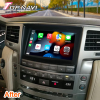 Reproductor Multimedia para Auto con Pantalla Táctil de 9 Pulgadas, GPS y Wifi, 1 Din, Precio de Fábrica, para LEXUS LX570 2008-2015, Radio para Auto con Pantalla Grande