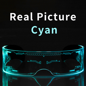 <span class=keywords><strong>Occhiali</strong></span> LED acrilici impermeabili luminosi che cambiano colore per feste laurea <span class=keywords><strong>san</strong></span> <span class=keywords><strong>valentino</strong></span> ringraziamento concerti Ramadan - Product Image 3