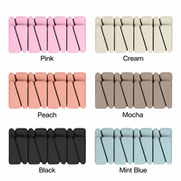 Kit de Pilates durable pour femmes avec tapis de yoga en silicone, anneau de résistance et poids pour chevilles