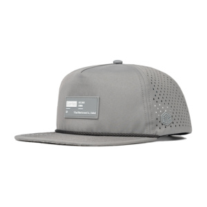 TCAP China 5 Panel Unstructure Pvc Patch Hat <b>Waterproof</b> Laser Perforated Sport <b>Cap</b> - Product Image 1