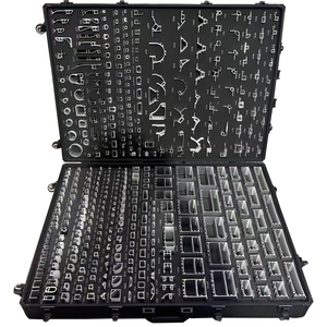 Mẫu hộp-tùy chỉnh Alu kênh màu đen mô hình hiển thị Dải tuyến tính Led nhôm hồ sơ hiển thị - Product Image 2