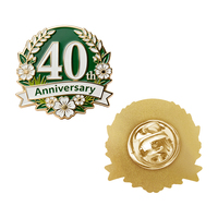 Épingles à revers en émail personnalisées pour anniversaire, badges d'entreprise pour événements majeurs avec logo, étiquettes métalliques en époxy souple, récompenses 2D et 3D pour la reconnaissance des employés