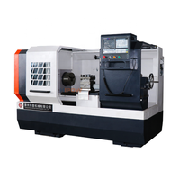 Mesin Bubut CNC Horizontal Flat Bed Otomatis Berkualitas Tinggi CK6150 Single Spindle Medium Duty HIPOW