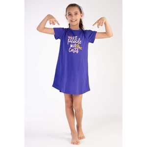 Chemisier d'été décontracté pour filles, style occidental, à manches courtes, col tunique ovale, taille 3/4-9/10 - Product Image 4