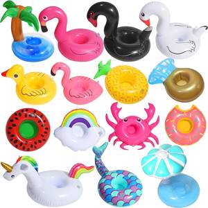 แผ่นพีวีซีเป่า<span class=keywords><strong>ล</strong></span>มลอยน้ำได้สำหรับใส่แก้วใส่เบียร์ของเ<span class=keywords><strong>ล</strong></span>่นสำหรับ<span class=keywords><strong>ป</strong></span>าร์ตี้ริมชายหาดที่รองแก้วสระว่ายน้ำ - Product Image 5