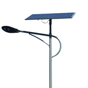 Customized YD outdoor S235 steel solar street light poles price for square