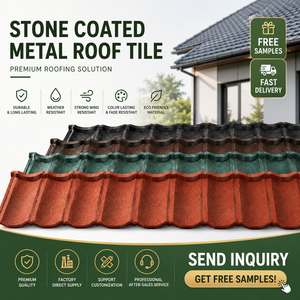 Tôle de <span class=keywords><strong>Toiture</strong></span> Métallique Classique Revêtue de Pierre, Tuile de <span class=keywords><strong>Toiture</strong></span> en Aluminium-<span class=keywords><strong>Zinc</strong></span> pour Projet de Villa, Hôtel, Décoration Murale - Product Image 5
