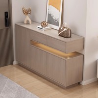 Grande armoire de rangement de chaussures en Mdf Étagère à chaussures moderne de luxe Armoire à chaussures d'entrée