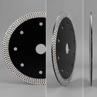 Disque de découpe diamanté pour carrelage en porcelaine, super fin, brasé, multifonction