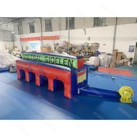 Özel Şişme Hollanda Futbol Sjoelen Futbol Shuffleboard Oyun Bariyeri (Etkinlikler İçin)