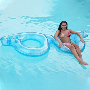Flotador inflable en forma de tubo <span class=keywords><strong>para</strong></span> <span class=keywords><strong>piscina</strong></span>, anillo de natación <span class=keywords><strong>para</strong></span> 2 personas con 4 portavasos, <span class=keywords><strong>flotadores</strong></span> de <span class=keywords><strong>piscina</strong></span>, juguete <span class=keywords><strong>para</strong></span> adultos - Product Image 2