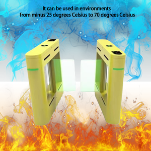 Lector de código QR de acero inoxidable 304 Control DE ACCESO Puerta giratoria <span class=keywords><strong>RFID</strong></span> Puerta giratoria con reconocimiento facial-Precio - Product Image 5