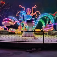 Manège Octopus Gyroscopique Intérieur : Installation Rapide pour Centres Commerciaux et Aires de Jeux Multi-Scénarios
