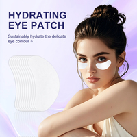 Masque Hydrogel OEM pour le Contour des Yeux, 10 Paires, 32x65mm, Acide Hyaluronique, Niacinamide, Hydratant, Anti-Cernes, Marque Privée