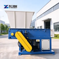 Broyeur de pneus robuste multifonctionnel pour la récupération de métaux et de caoutchouc
