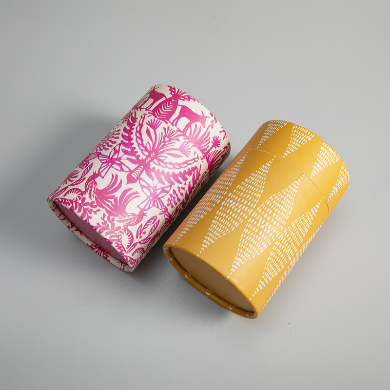 Factory Custom Logo/Color Cardboard Paper Tube Custom Logo Printed Paper Tube with Sturdy Single Wall Design
