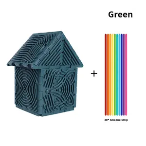 Tablero Sensorial de Silicona para Aliviar el Estrés, Rompecabezas Tridimensional para Estimular el <span class=keywords><strong>Cerebro</strong></span>, Juguete Sensorial para Aliviar el Estrés - Product Image 2