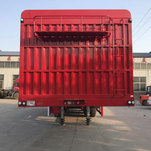 Semi-remorque pour le transport d'animaux, remorque pour bétail, clôture pour animaux, semi-remorque pour le transport de bétail, 3 <span class=keywords><strong>essieux</strong></span>, clôture, semi-remorque de fret - Product Image 2