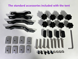 Tienda de Techo de Lona Ligera a Precio de Fábrica para Acampar <span class=keywords><strong>en</strong></span> Automóvil para 4 Personas - Product Image 6
