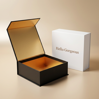 Boîtes cadeaux rigides en carton personnalisées imprimées, boîtes magnétiques, emballages de luxe, boîtes cadeaux pliantes avec couvercle magnétique