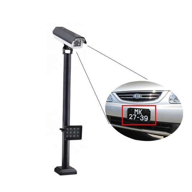 180km/Radar Speed Measurement License Plate Recognition High Speed Automatic ANPR Lpr Camera for Highway License Plate Snapshot