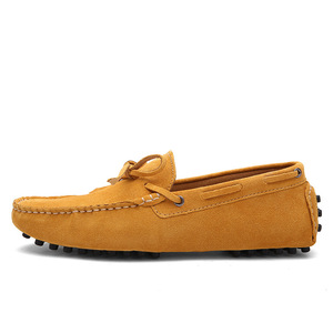 Chaussures décontractées pour hommes en <span class=keywords><strong>daim</strong></span>, mocassins à semelle souple pour la conduite et la marche, collection Printemps-Automne, Offre Spéciale - Product Image 1