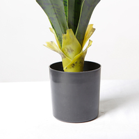 Arbre Bonsaï en plastique de 55 cm, petit pot, plante artificielle, presque naturelle, plantes artificielles, arbre
