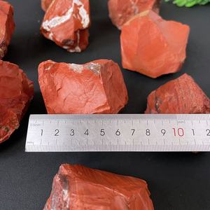 Piedras Curativas Naturales al por Mayor, Cristal en Bruto, <span class=keywords><strong>Jaspe</strong></span> Rojo, Forma Irregular, Tendencia de Moda para Decoración - Product Image 4