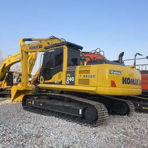 รถขุดตีนตะขาบ Komatsu PC240 มือสอง ปี 2024 เครื่องยนต์ Cummins ชั่วโมงการใช้งานต่ำ บำรุงรักษาอย่างดี ปั๊มไฮดรอลิกและเกียร์สำหรับงานดิน - Product Image 1