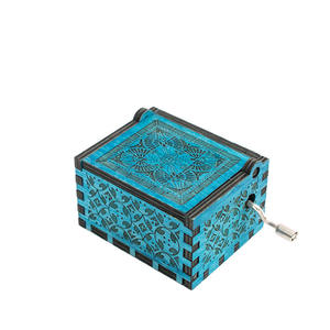 Ever <span class=keywords><strong>Bright</strong></span> Custom Unicorn-Inspired Mini Hand Crank Music Box Nuevo diseño para el regalo de cumpleaños de Navidad de San Valentín Diseño giratorio - Product Image 3